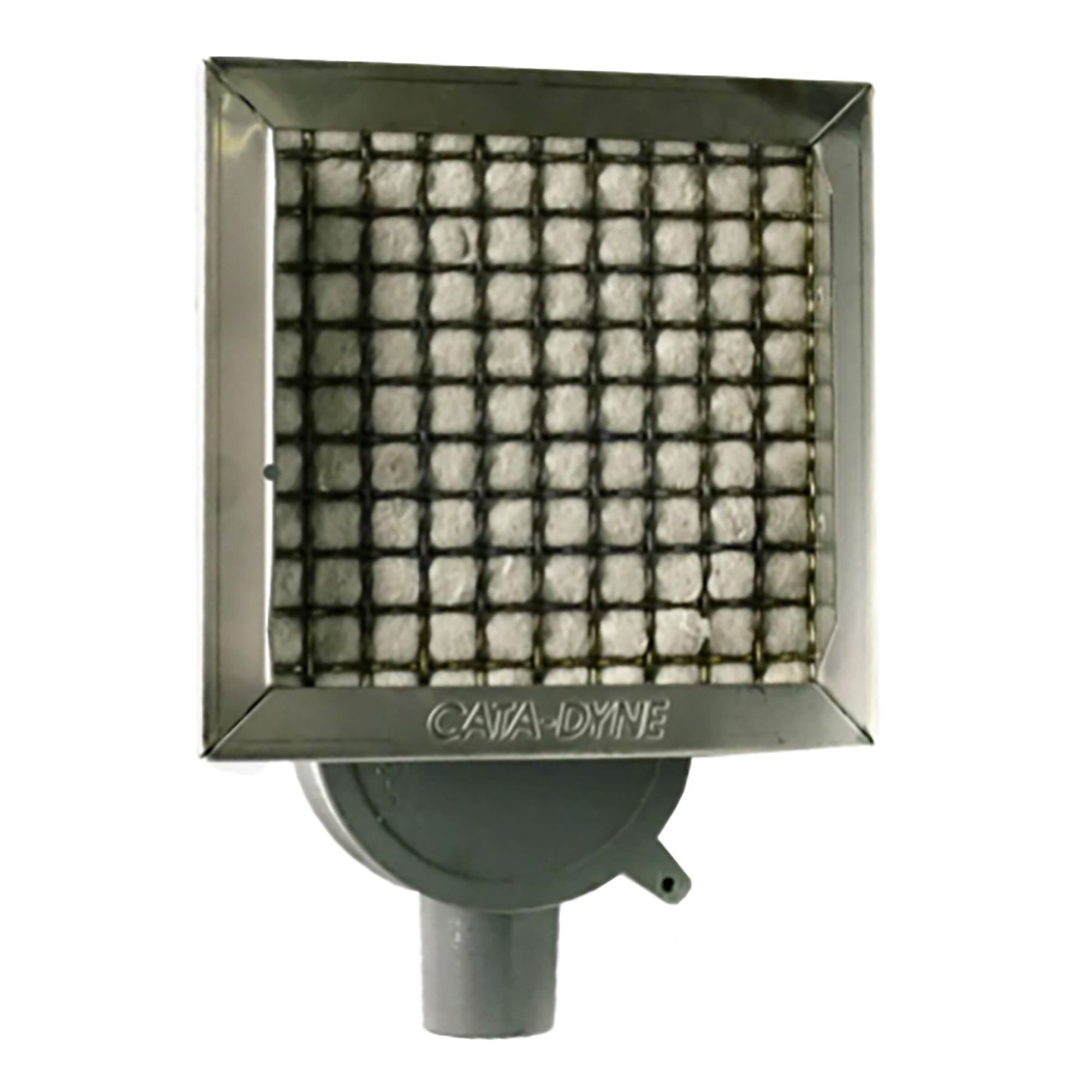 Cata-Dyne™ WX Series Infrared Gas Catalytic Heater for Hazardous Locations c/w Thmcpl & SSOV, 12"x 12", 5,000 BTU/Hr, 12V, WX Catalyst Pad, 4.5” W.C. Natural Gas, FM Certified
